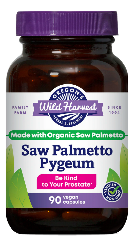 Saw Palmetto Pygeum Capsules - Prostate Health