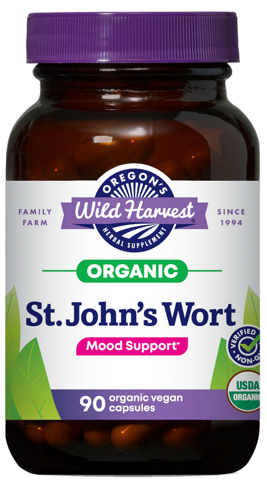 St. John's Wort Capsules - Mood Support