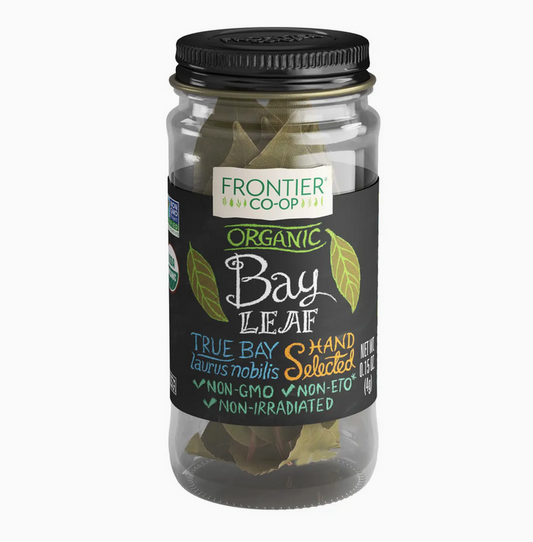 Whole Bay Leaf, Organic, Kosher, Hand Selected, 0.15 oz