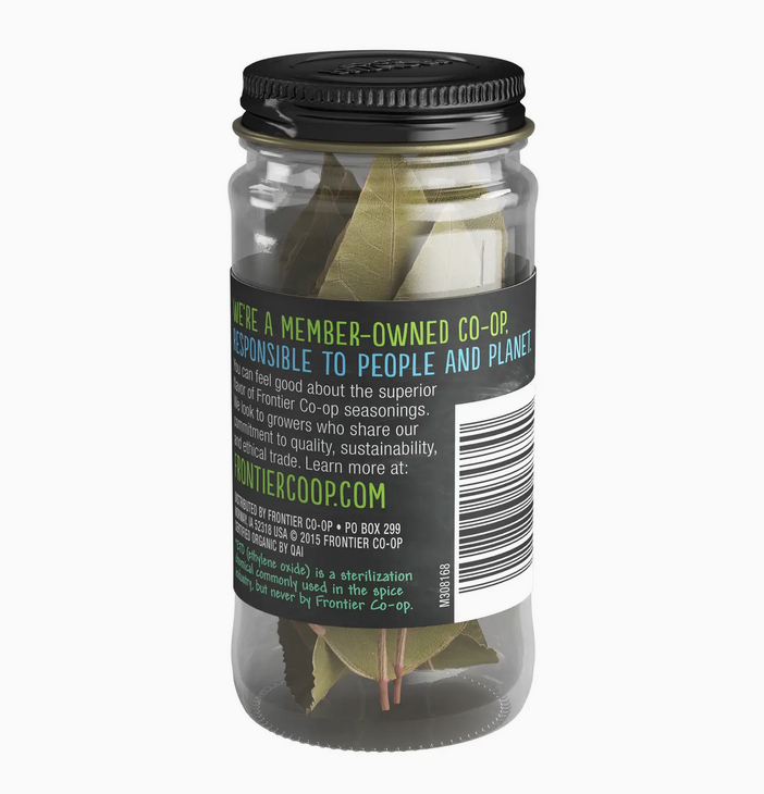 Whole Bay Leaf, Organic, Kosher, Hand Selected, 0.15 oz