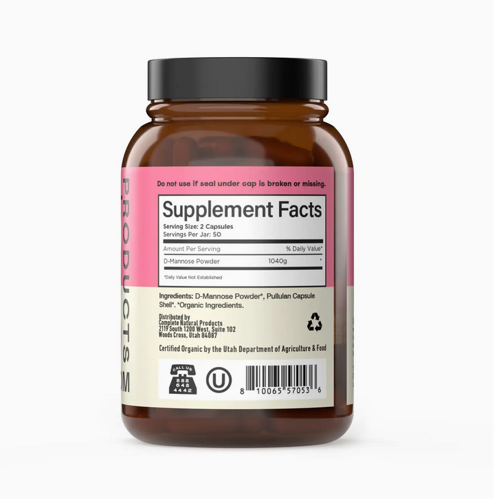 Organic D-Mannose Capsules