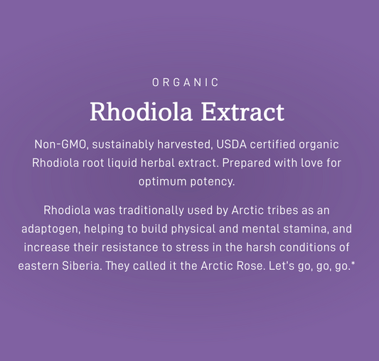 Rhodiola, Organic Extract