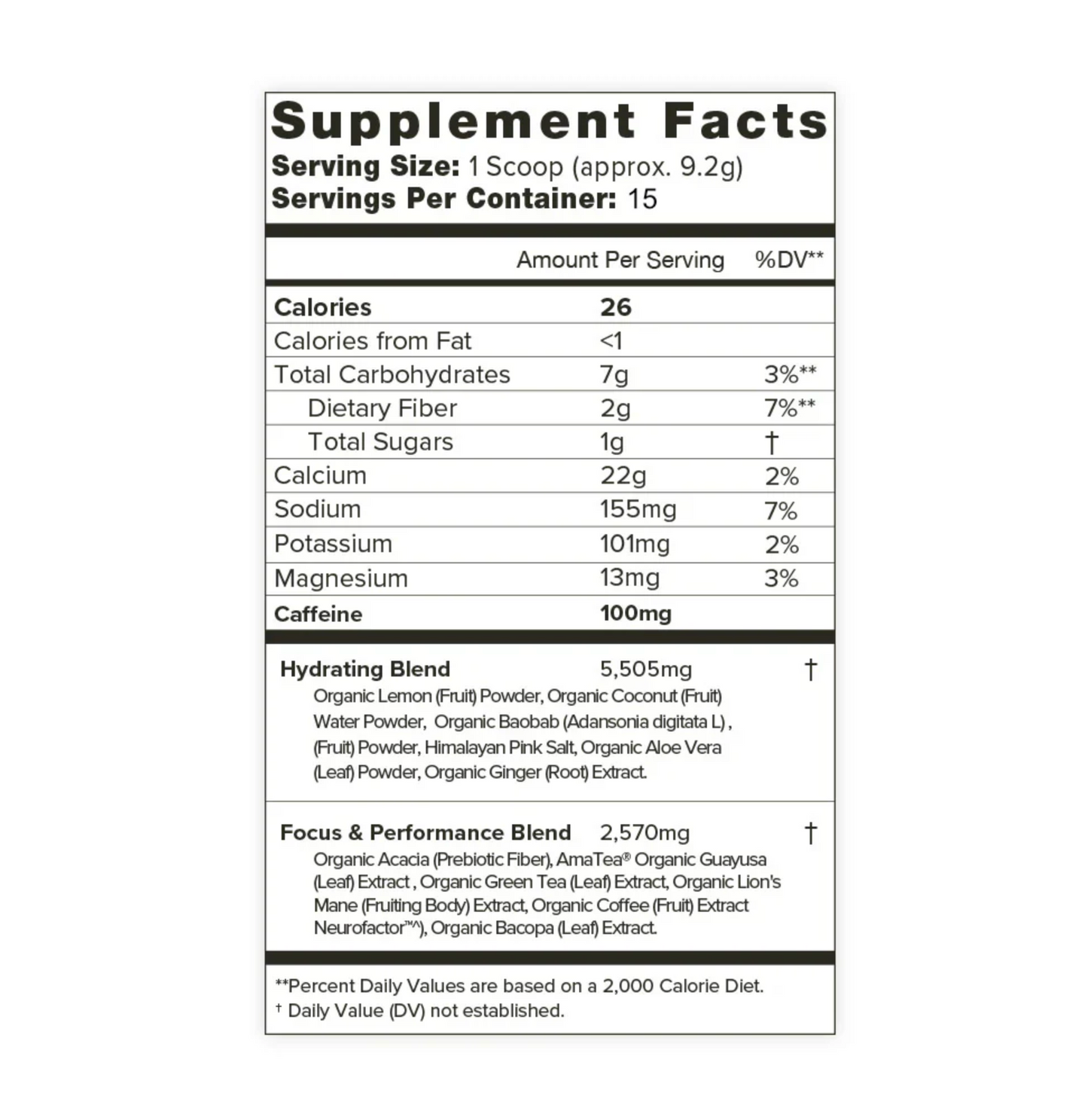 Pre Workout + Hydration Peak Power -15ct Travel Packs