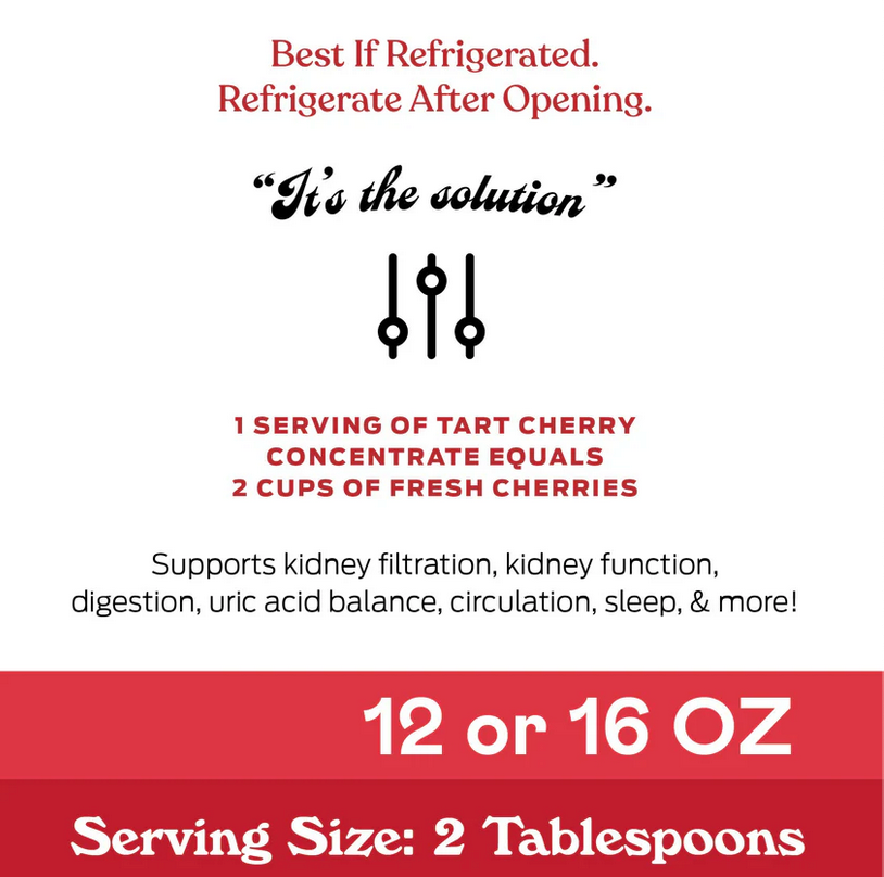 Tart Cherry Juice Concentrate