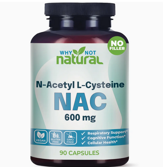 NAC 600 Mg, N-Acetyl Cysteine Capsules