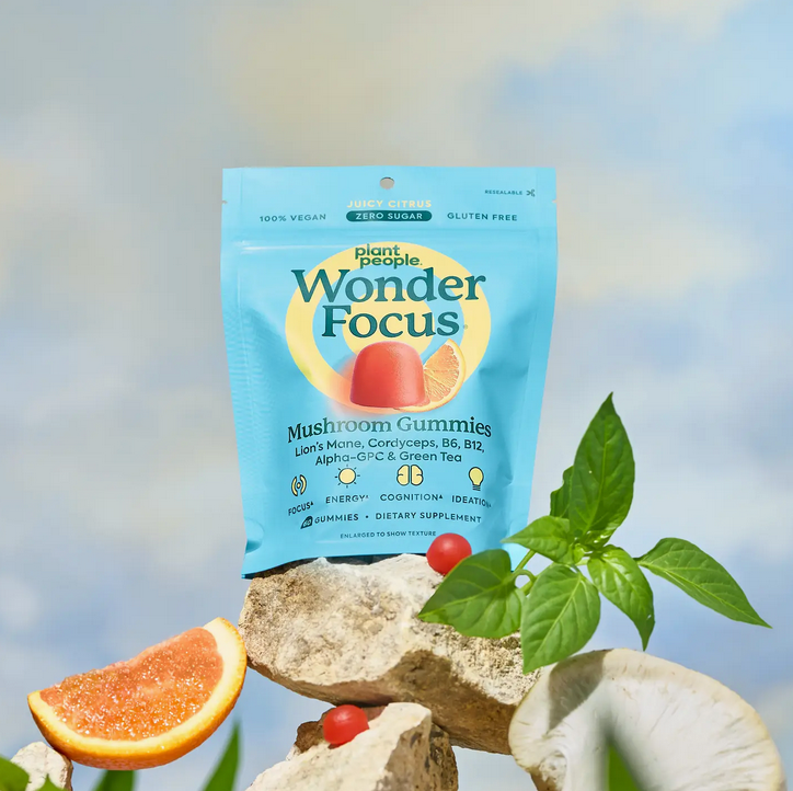 Focus Wonderfocus Mushroom Gummies - Grab-N-Go Size