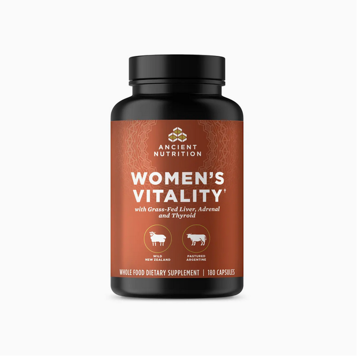 Women's Vitality with Grass-Fed Liver, Adrenal and Thyroid