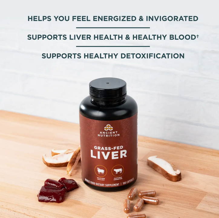 Grass-Fed Liver | Capsules (180 Capsules)