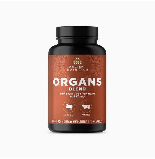 Organs Blend with Grass-Fed Liver, Heart and Kidney - Ancient Glandulars