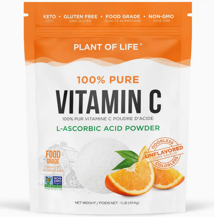 Pure Ascorbic Acid | Vitamin C | 100% Pure Powder 454g