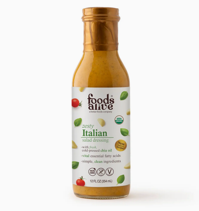 Zesty Italian Salad Dressing - Organic