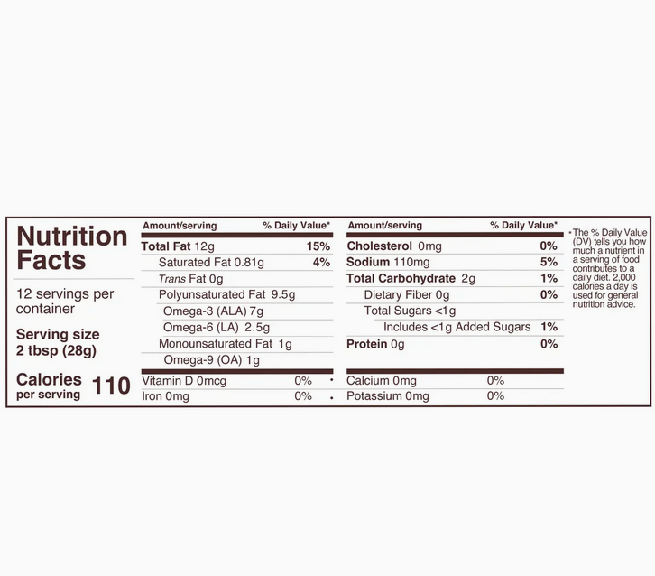 Zesty Italian Salad Dressing - Organic