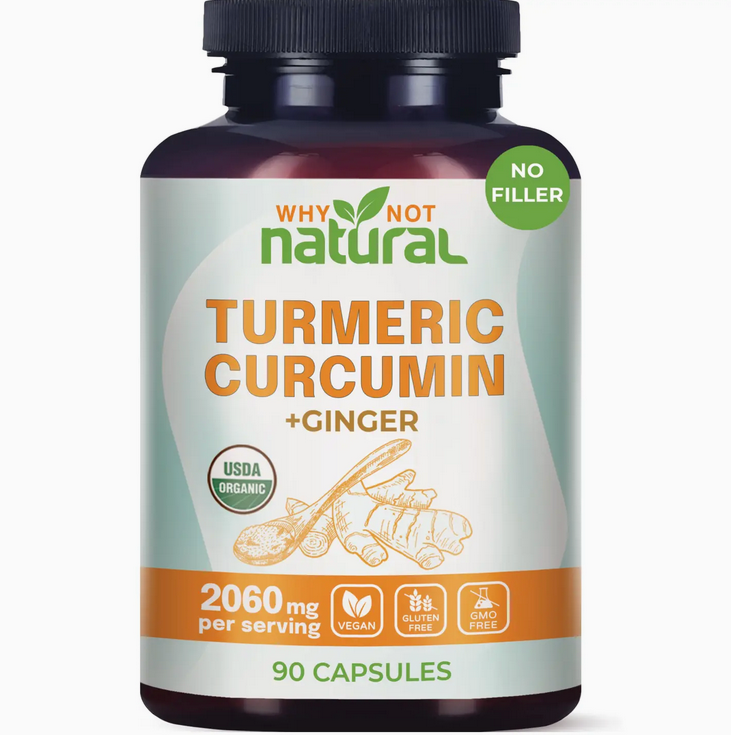 Organic Turmeric Curcumin with Ginger