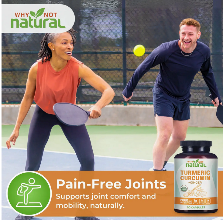 Organic Turmeric Curcumin with Ginger