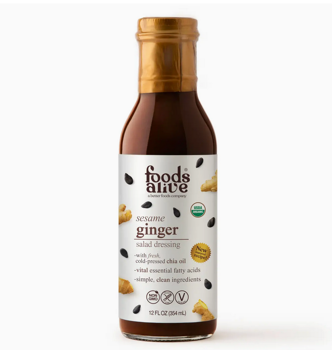 Sesame Ginger Salad Dressing - Organic