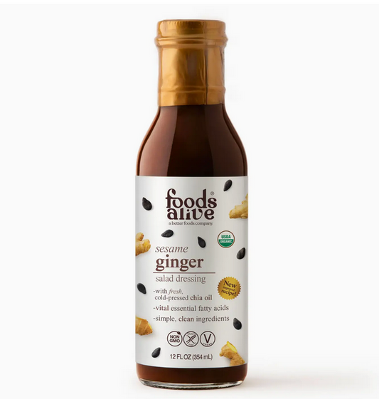 Sesame Ginger Salad Dressing - Organic