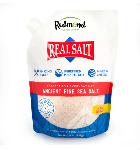 Real Salt Fine 16 oz Pouch