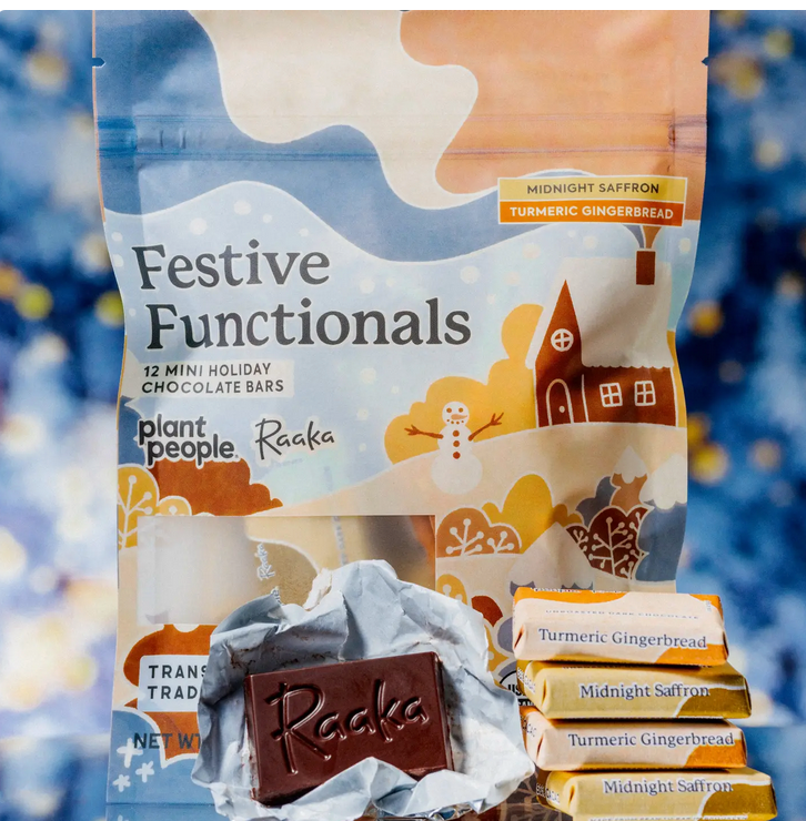 Festive Functionals Chocolate Mini Bag 12ct Limited Release
