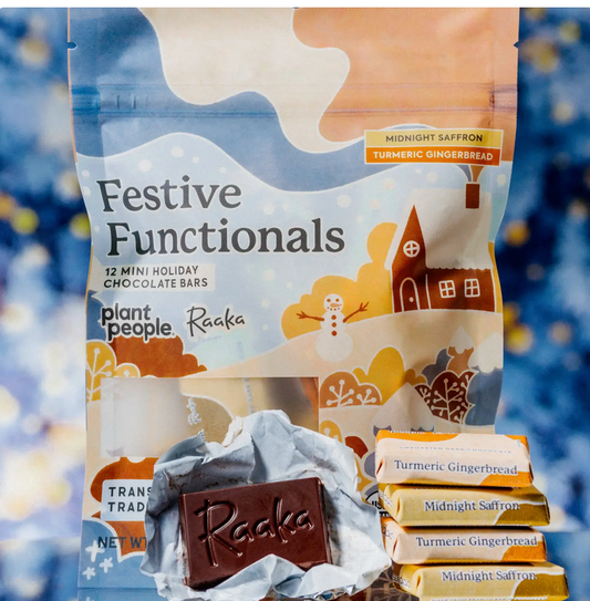 Festive Functionals Chocolate Mini Bag 12ct Limited Release