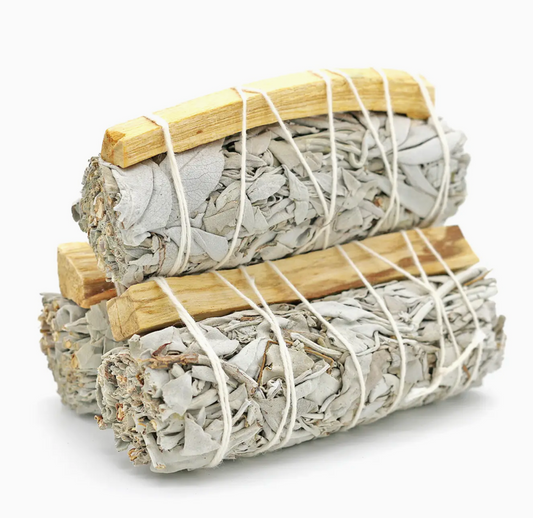White Sage with Palo Santo Smudge Stick