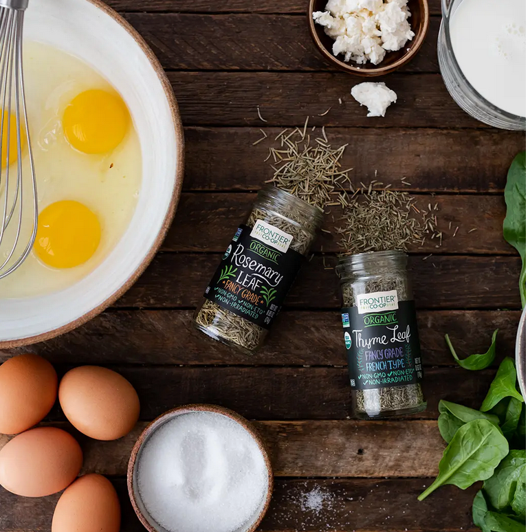 Whole Thyme Leaf, Fancy Grade, Organic, Kosher, 0.63 oz