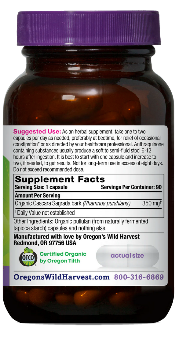 Cascara Sagrada Capsules