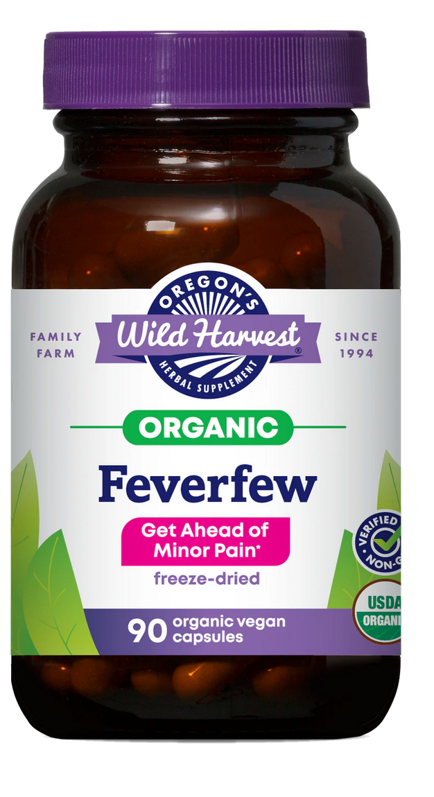 Feverfew Capsules - Get ahead of Minor Pain*