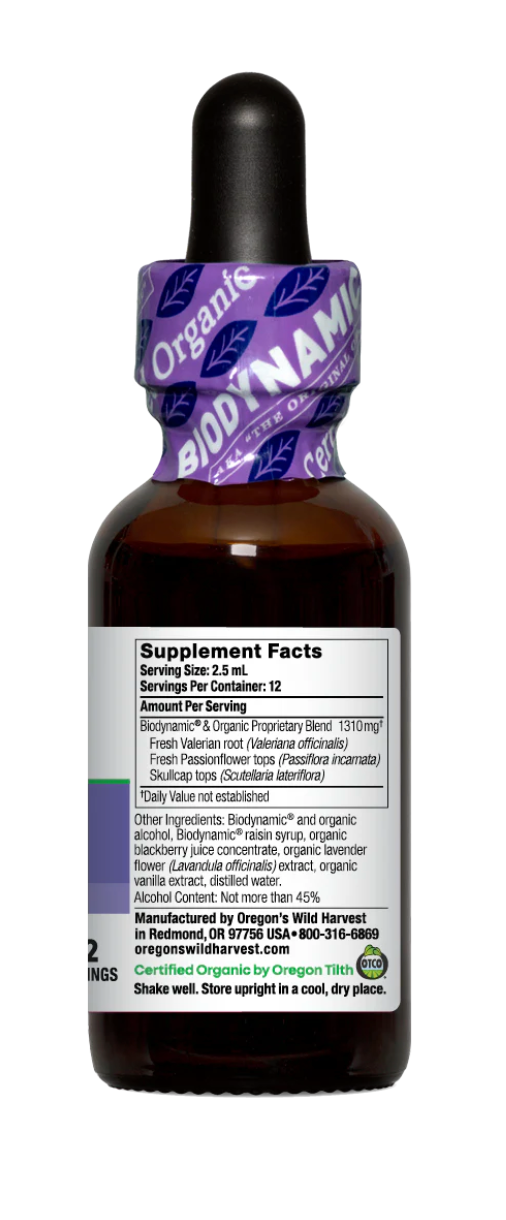 SawLogs™, Biodynamic Herbal Tonic 1 oz