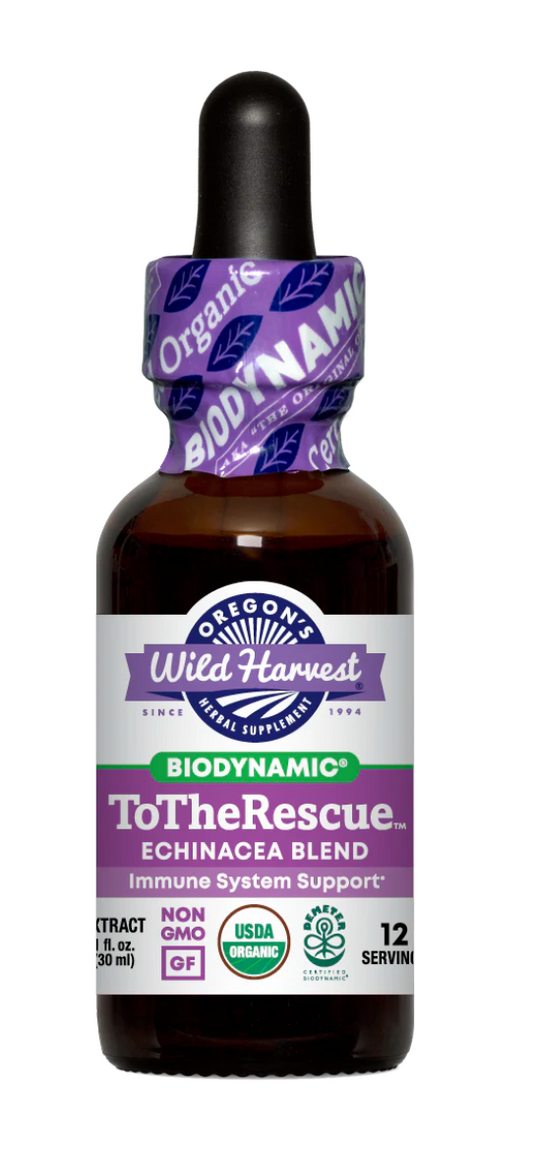 ToTheRescue™, Biodynamic Herbal Tonic 1 oz