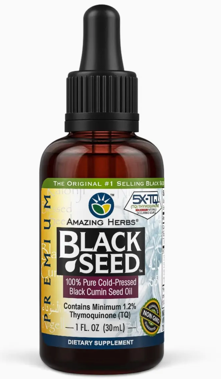 Premium Black Seed Oil Bottle