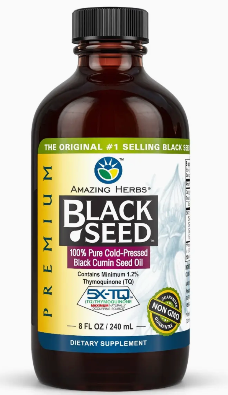 Premium Black Seed Oil Bottle