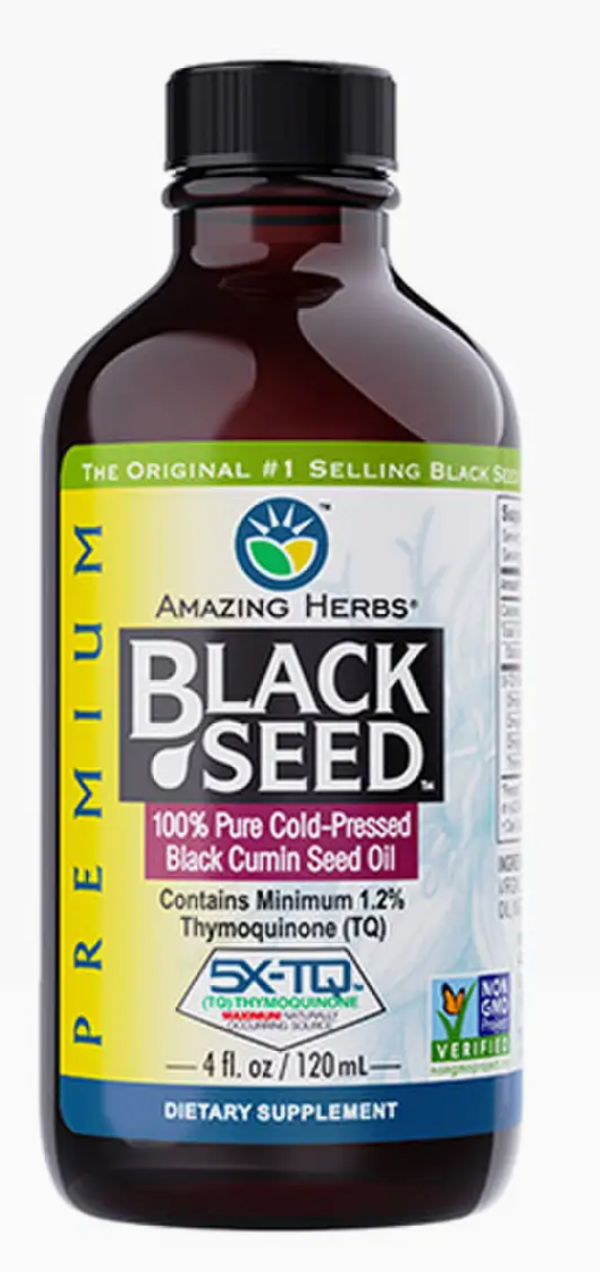 Premium Black Seed Oil Bottle