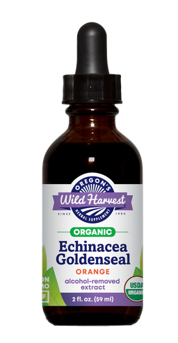 Echinacea Goldenseal, Organic Alcohol-Removed Extract
