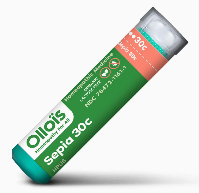 Olloïs Sepia 30C Lactose Free Organic, 80 Homeopathic Pellet