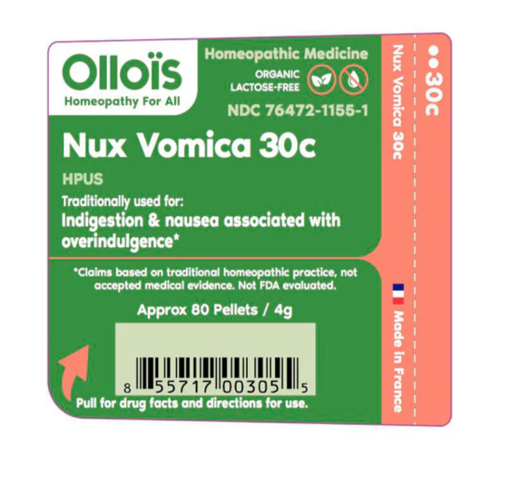 Nux Vomica Digestive issues*, stress*, or occasional sleeplessness