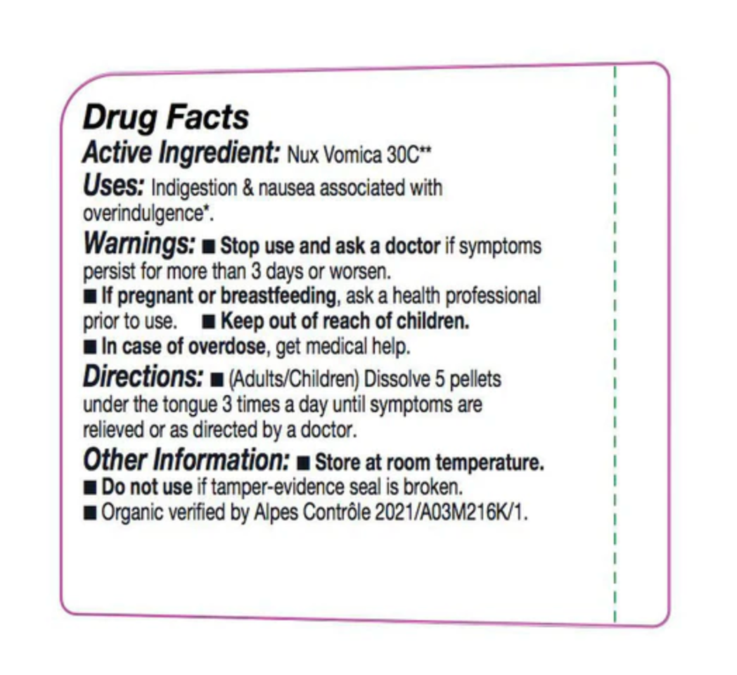 Nux Vomica Digestive issues*, stress*, or occasional sleeplessness