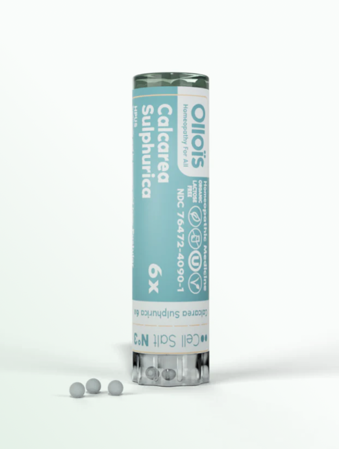 Cell Salt N°3 Calcarea Sulphurica Traditionnally used for temporary relief from pustular acne, itchy and irritated skin and joint health