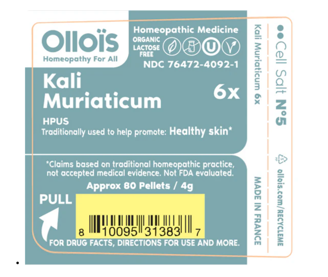 Cell Salt N°5 Kali Muriaticum To keep your skin at its healthiest