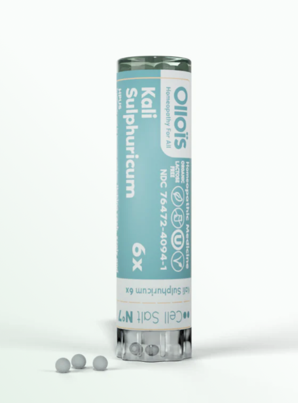 Cell Salt N°7 Kali Sulphuricum Traditionnally used for temporary relief from itching rash, scaly and chapped skin