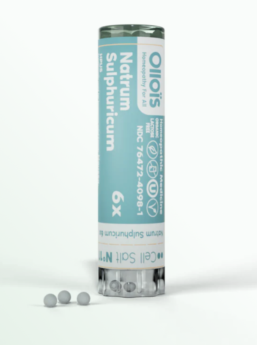 Cell Salt N°11 Natrum Sulphuricum Traditionally used for temporary relief from nausea, vomiting and digestive issues associated with flu.