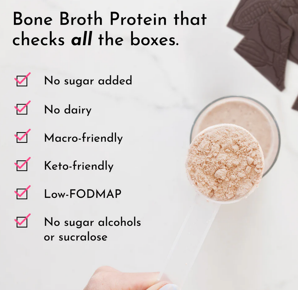 Chocolate Bone Broth Protein - 15 Servings