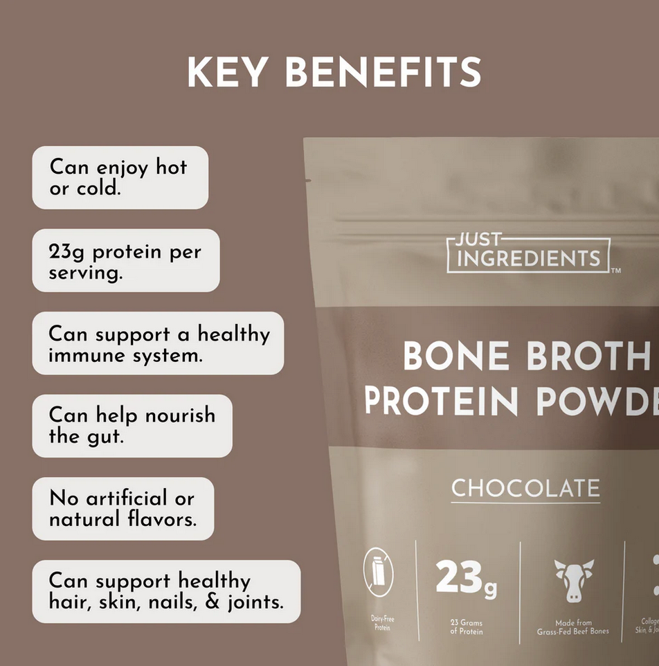 Chocolate Bone Broth Protein - 15 Servings