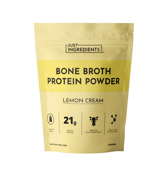 Lemon Cream Bone Broth Protein - 15 Servings