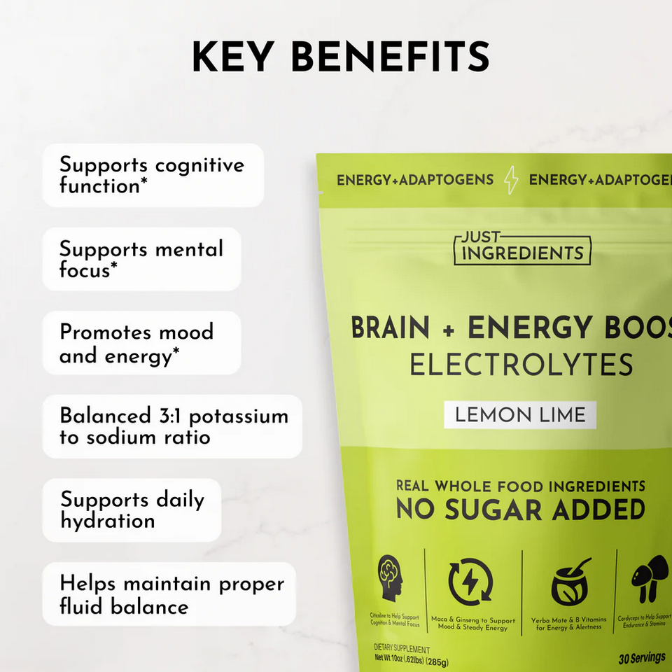 Lemon Lime Electrolytes + Energy