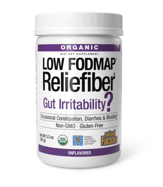 Organic Low FODMAP Reliefiber®️ Powder