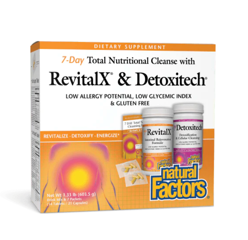 RevitalX® & Detoxitech® 7 Day Total Nutritional Cleansing Program