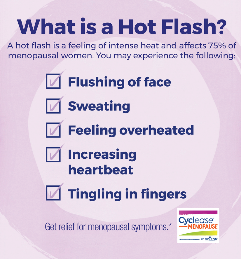 Cyclease® Menopause Tablets Hot Flashes • Night Sweats • Mood Changes*