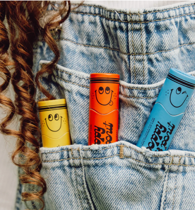 Lip Balm, Lil Poppies, Bloo Razzeloo