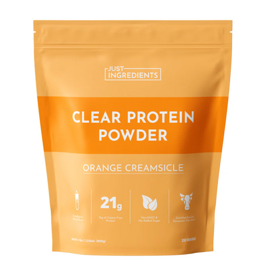 Orange Creamsicle Clear Protein Powder - 20 serving bag