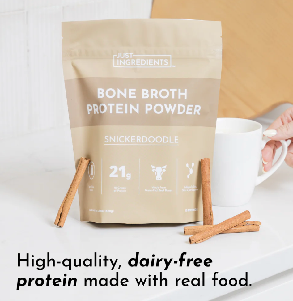 Snickerdoodle | Bone Broth | Protein Powder 22g